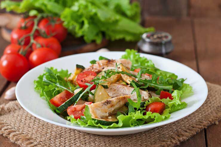 غذاهای رژیمی با مرغ