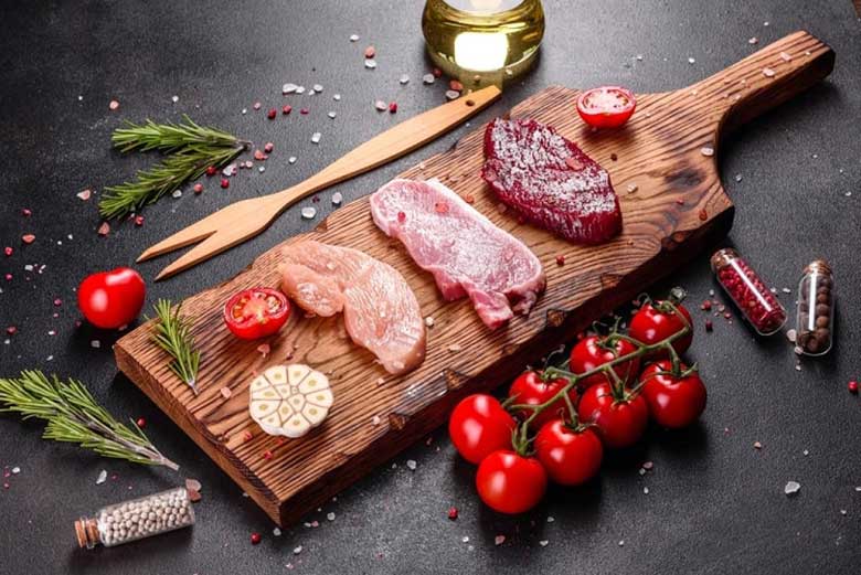 غذاهای رژیمی که با گوشت پخته می شوند