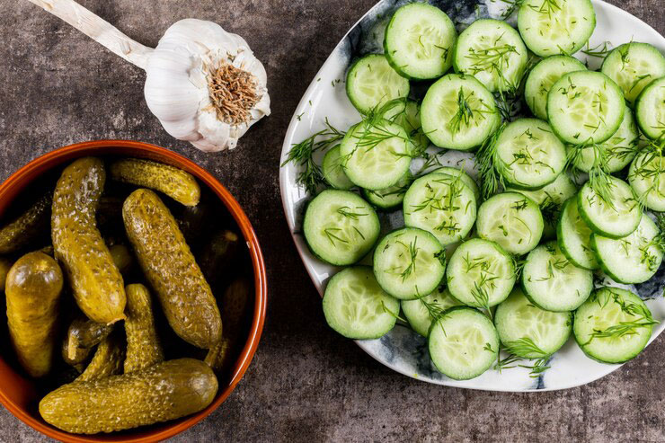 طرز تهیه خیارشور ترد و خوشمزه