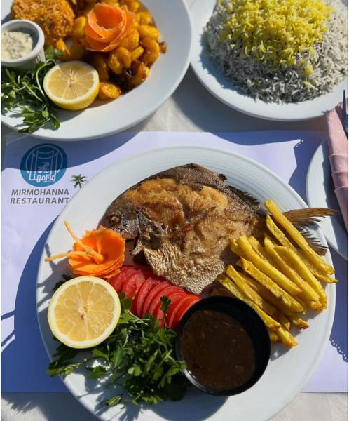 رستوران ساحلی میرمهنا کیش