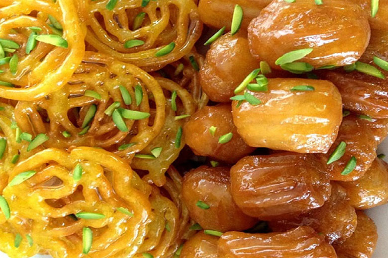 طرز تهیه زولبیا و بامیه