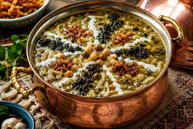 دستور پخت آش رشته