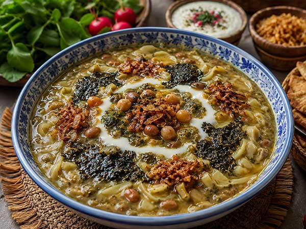 دستور پخت آش رشته