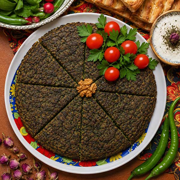 دستور پخت کوکو سبزی خوشمزه