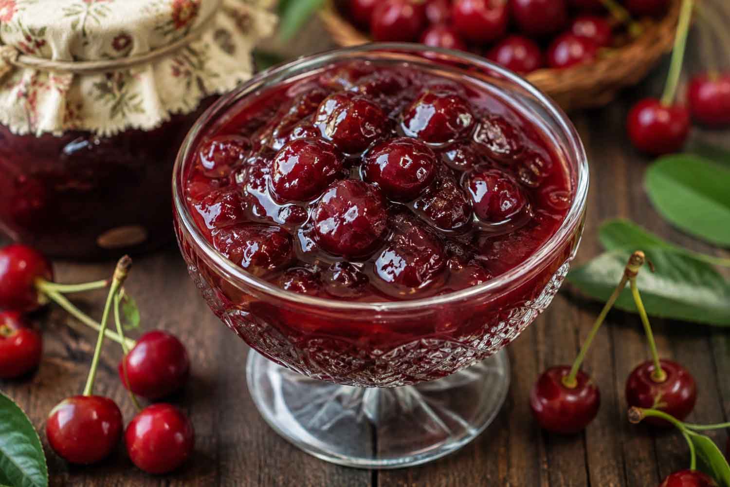 طرز تهیه مربای آلبالو خانگی