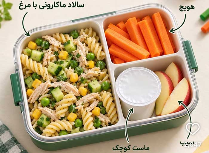 تغذیه سالم برای مدرسه