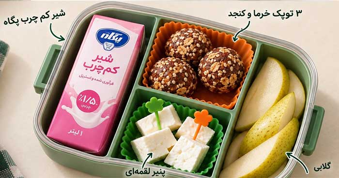 تغذیه سالم برای مدرسه