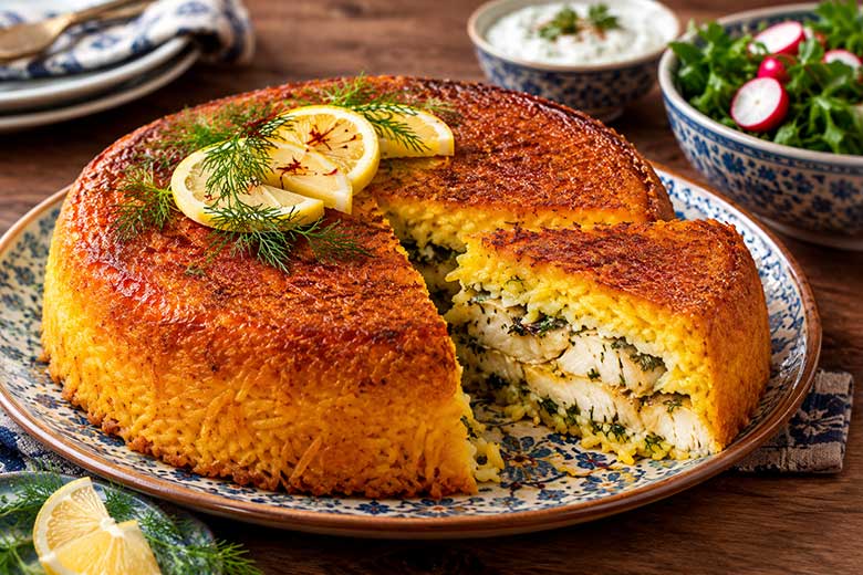دستور پخت ته چین ماهی