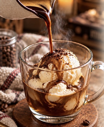 آفوگاتو گرم