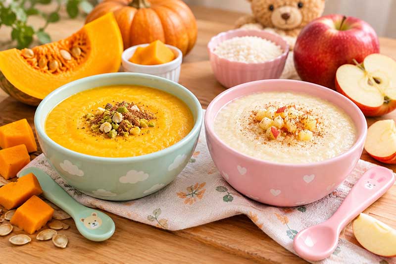 طرز تهیه فرنی سیب و کدوحلوایی