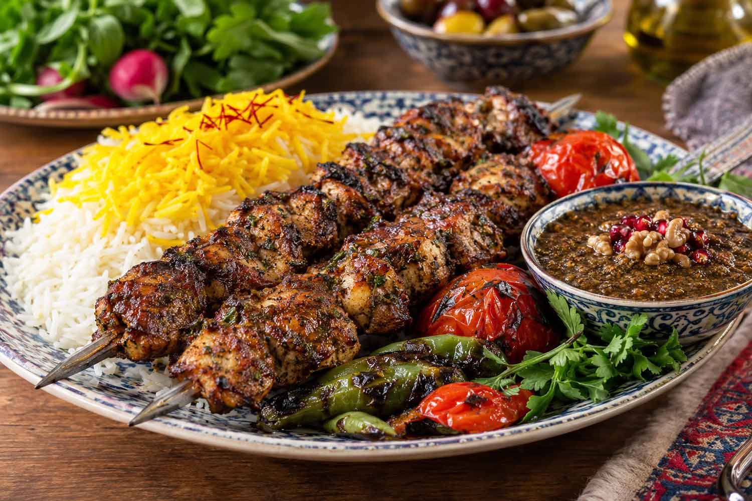 طرز پخت جوجه کباب ترش