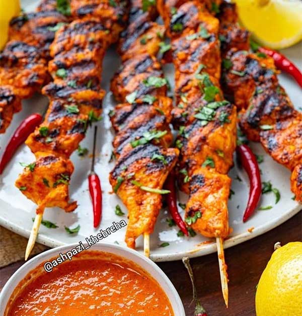 طرز پخت جوجه کباب اسپایسی