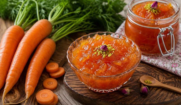 طرز تهیه مربای هویج خانگی