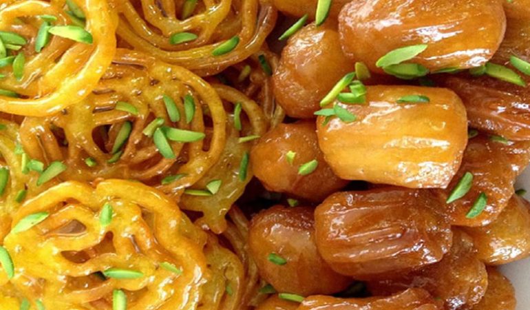 طرز تهیه زولبیا و بامیه