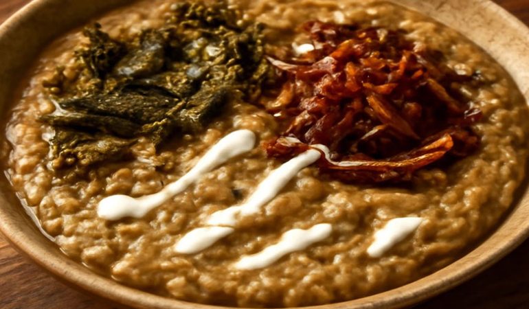  طرز پخت حلیم بادمجان خانگی خوشمزه