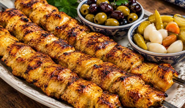 طرز پخت جوجه کباب لیمویی