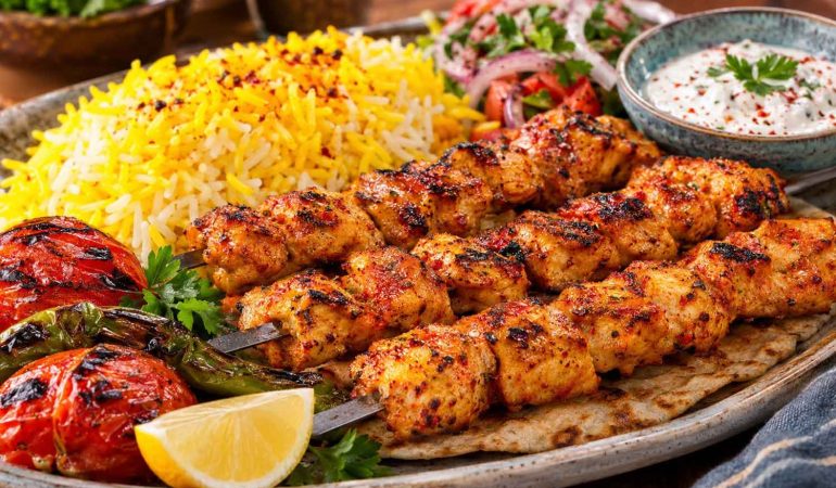 طرز پخت جوجه کباب اسپایسی
