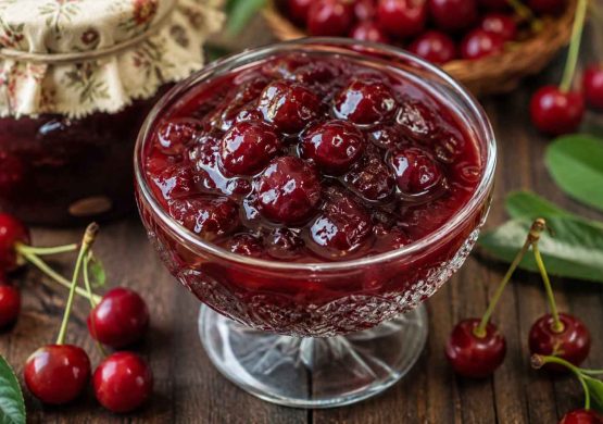 طرز تهیه مربای آلبالو خانگی