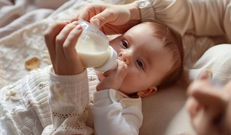 شیردهی به نوزاد