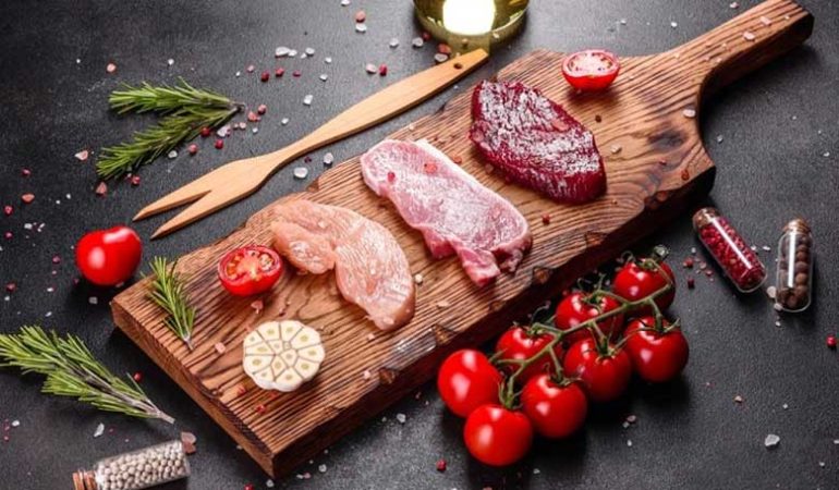 غذاهای رژیمی که با گوشت پخته می شوند